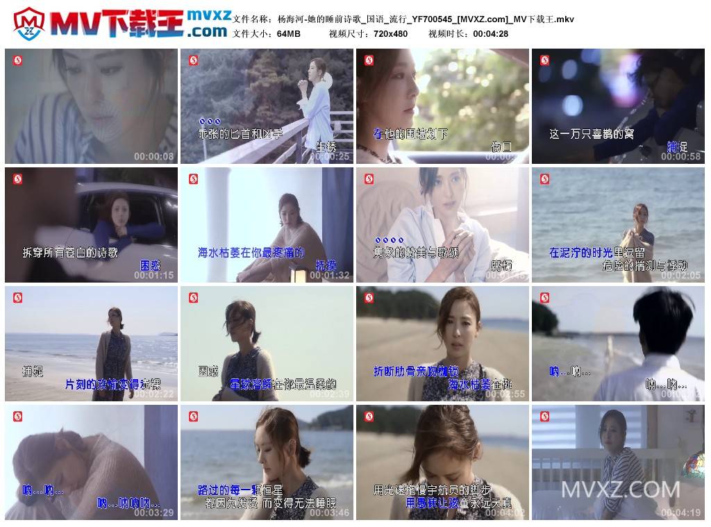 杨海河-她的睡前诗歌_国语_流行_YF700545